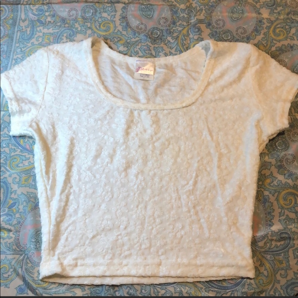 Vintage Fredericks of Hollywood crop top